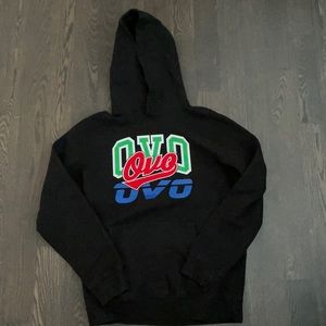 OVO 3 Logo Hoodie